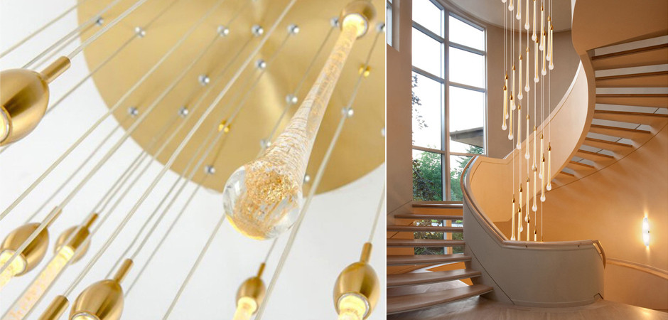 Люстра Droplet Ray Circle