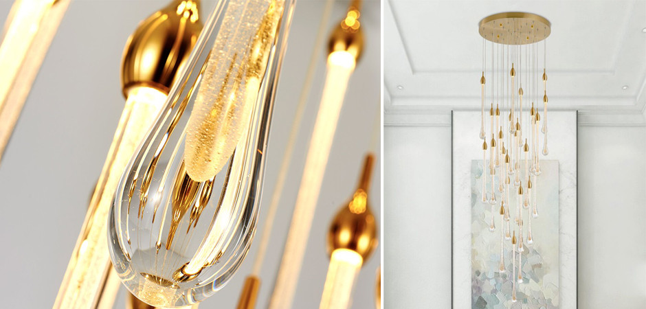 Люстра Droplet Ray Circle