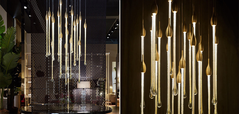 Люстра Droplet Ray Circle