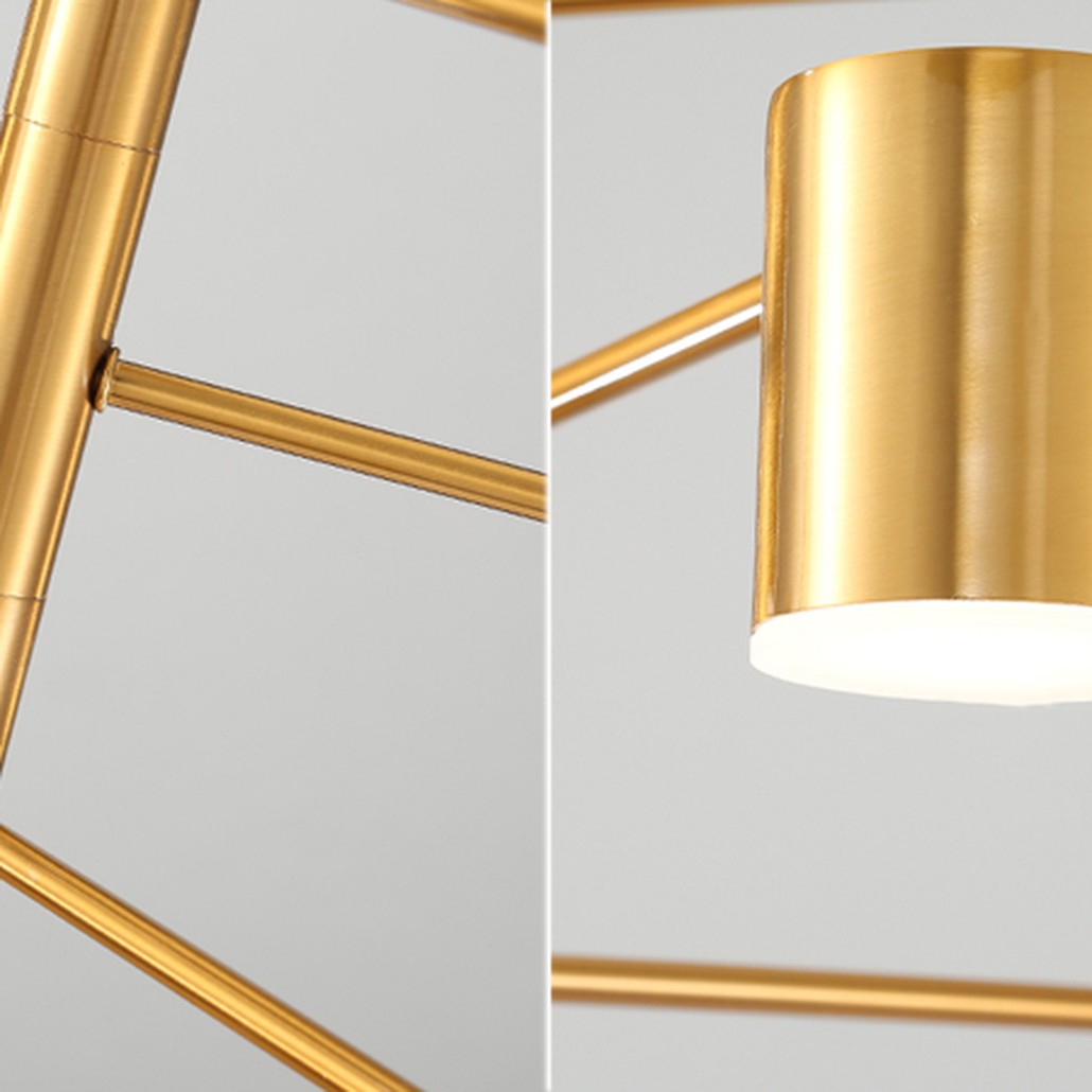 Светильник LED Lighting Gold 8 lampholders