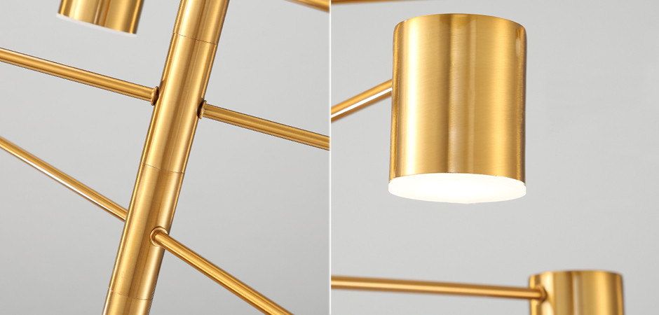 Светильник LED Lighting Gold 8 lampholders