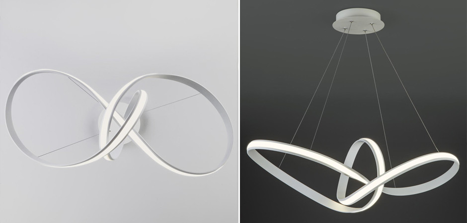 Люстра Mobius Strip White Chandelier