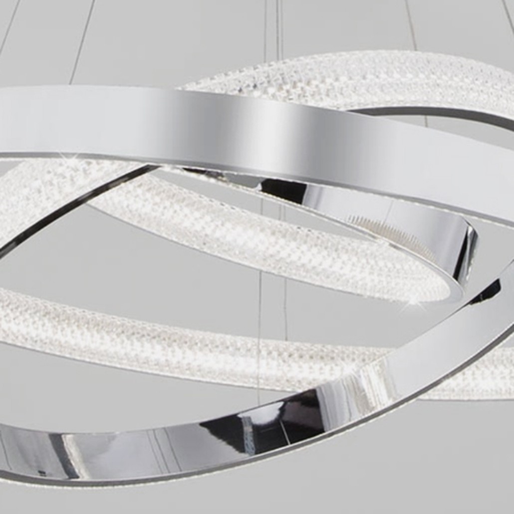 Люстра ORACLE 3 Rings Silver
