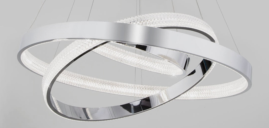 Люстра ORACLE 3 Rings Silver
