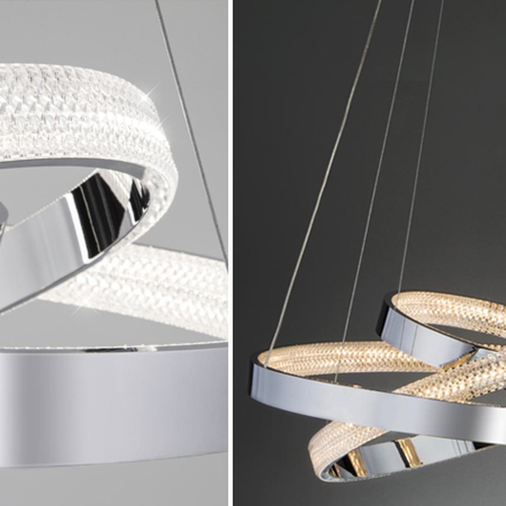 Люстра ORACLE 3 Rings Silver