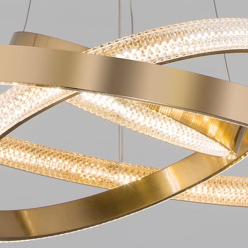 Люстра ORACLE 3 Rings Gold