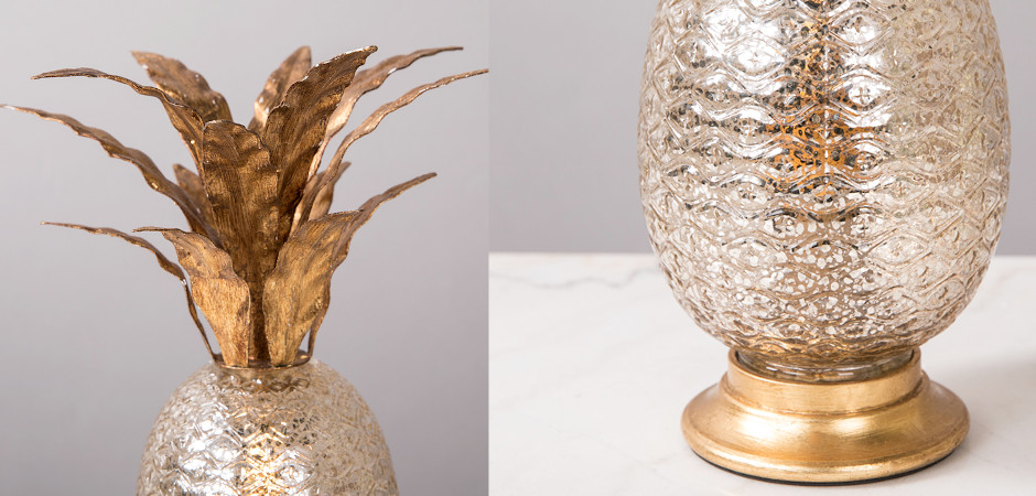 Настольная лампа Pineapple glass