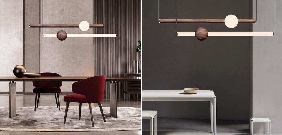 Люстра ORION GLOBE LIGHT wood