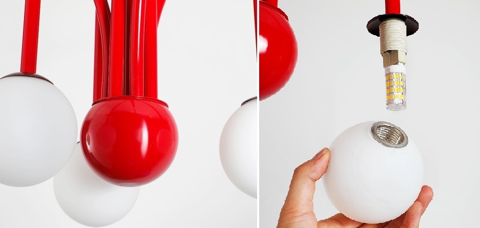 Люстра Fontana Amorosa Gran Finale Red