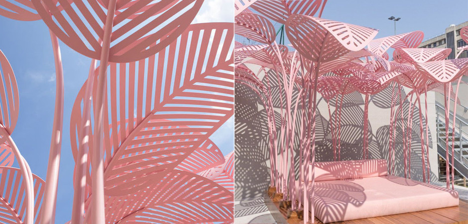 Дизайнерский лежак LE REFUGE MARC ANGE Зеленый