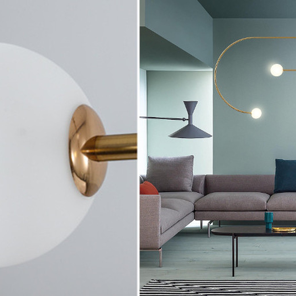 Люстра Fontana Amorosa Three Vortex Gold