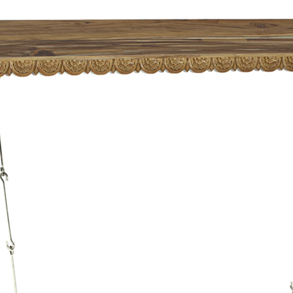 Большие Индийские качели из тика TEAK WOOD SWING