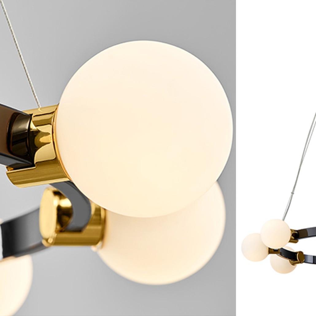 Люстра Hoop Balls Chandelier