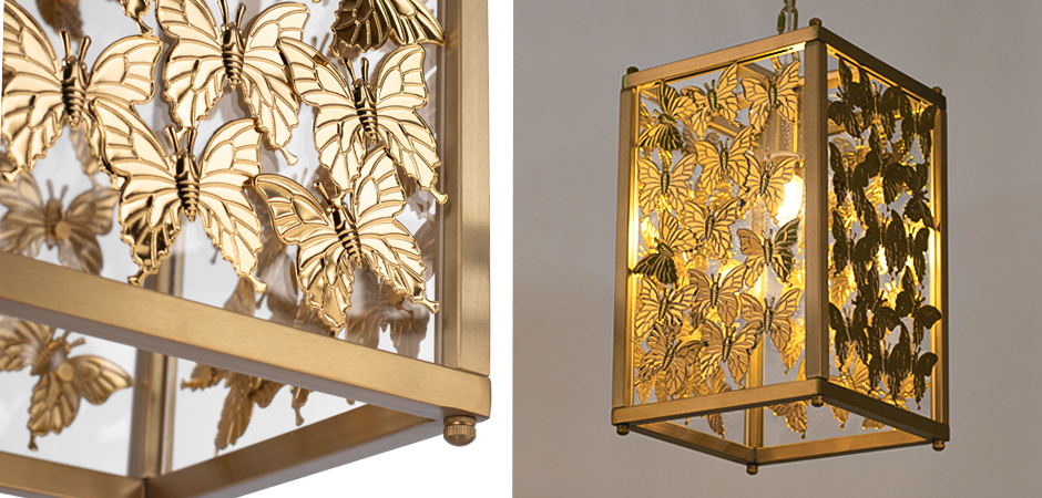 Tommy Mitchell Butterfly Pendant Light