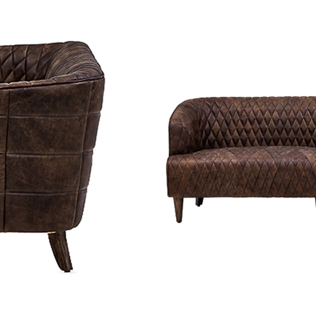 Диван Rhombuses Upholstery Triple Sofa