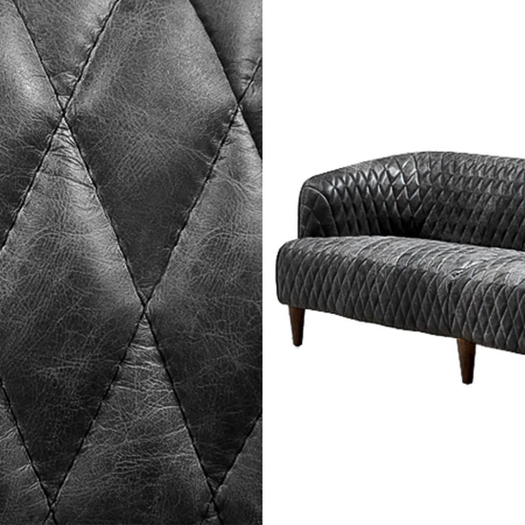 Диван Rhombuses Upholstery Graphite Sofa