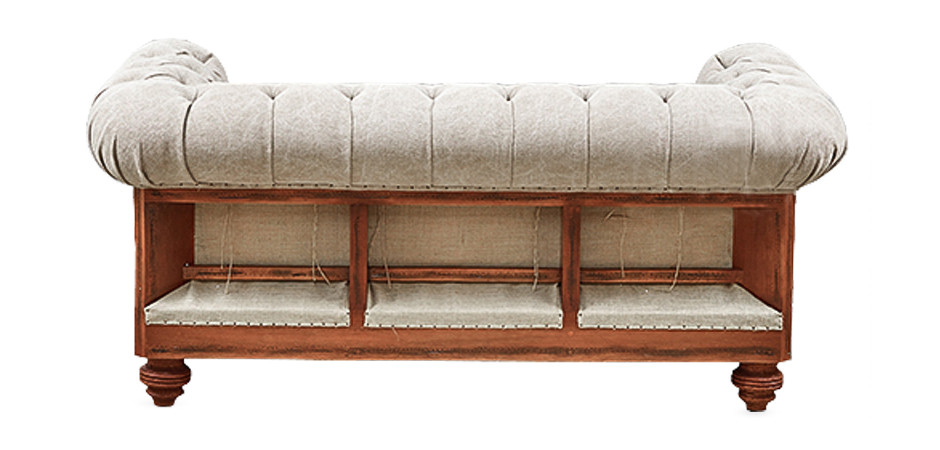 Диван Deconstructed Chesterfield Sofa double Ivory