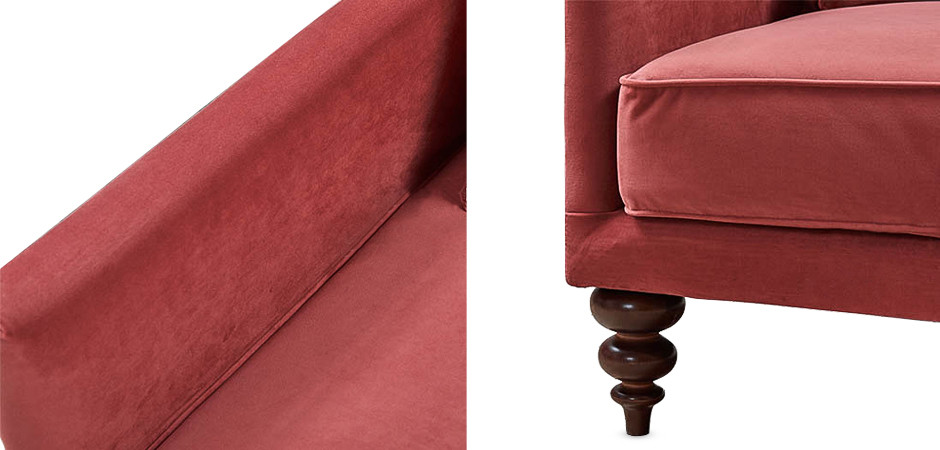 Диван Graceful Details Sofa Crimson