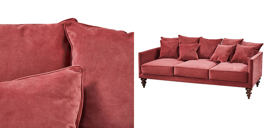 Диван Graceful Details Sofa Crimson