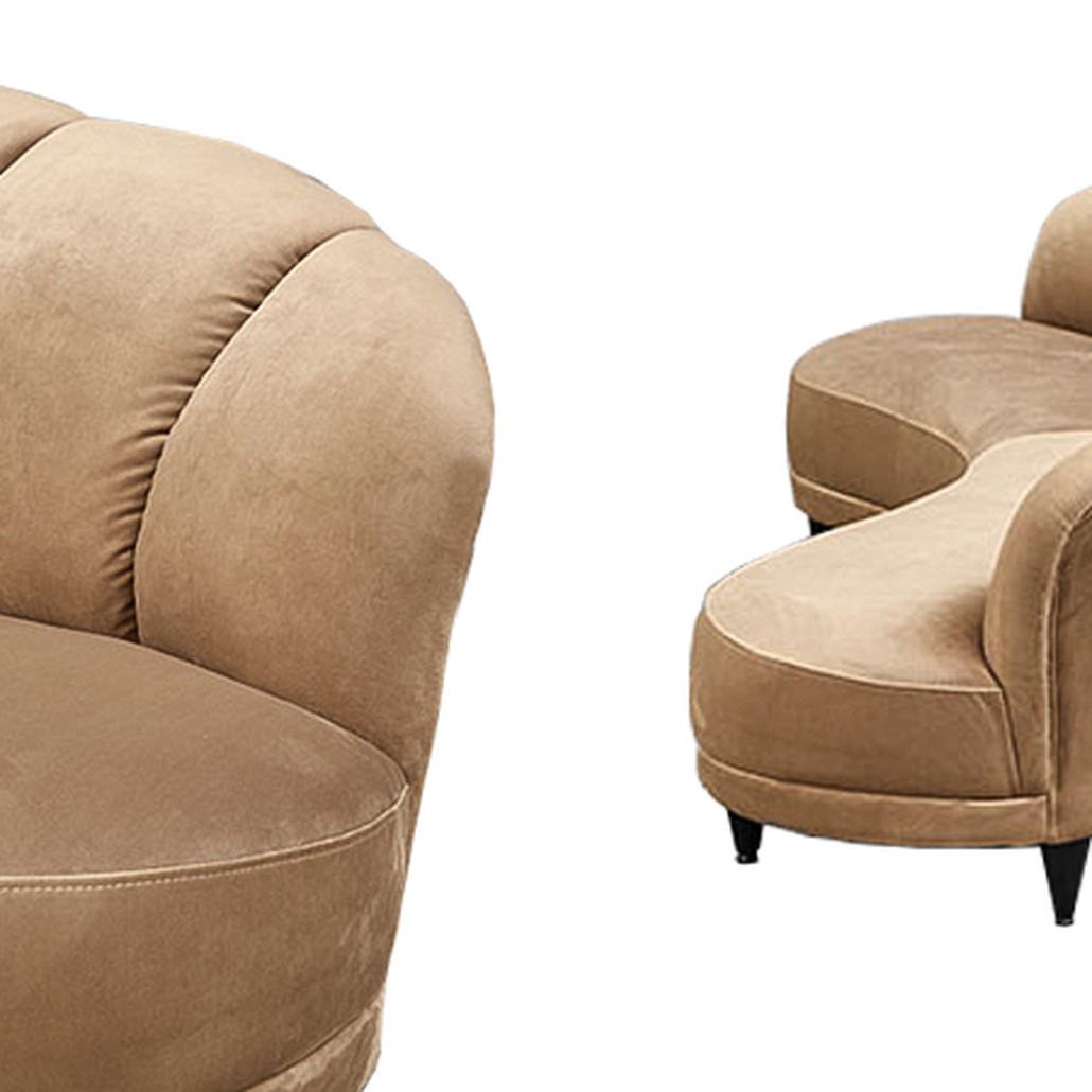 Диван Vanilla Croissant Sofa