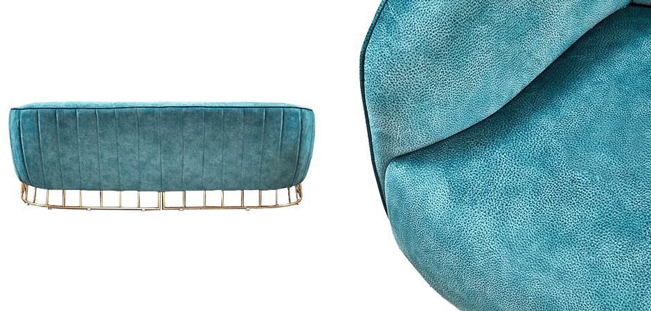 Диван Turquoise Ripples Sofa