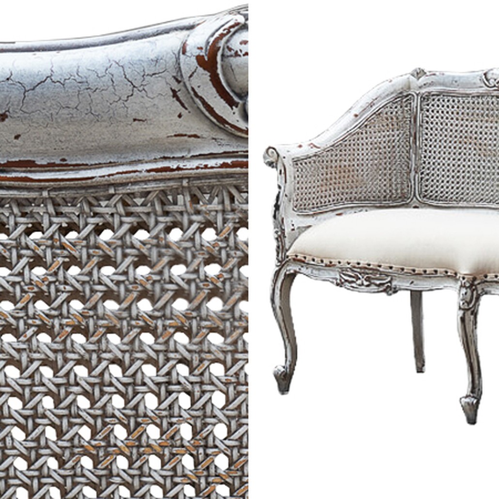 Диван Maria Antoinette Wicker Sofa