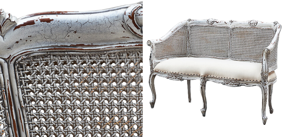 Диван Maria Antoinette Wicker Sofa