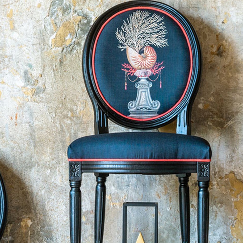 Seashell Still Life Stool 3 Стул
