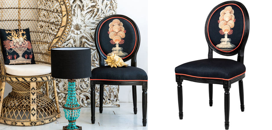 Seashell Still Life Stool 4 Стул