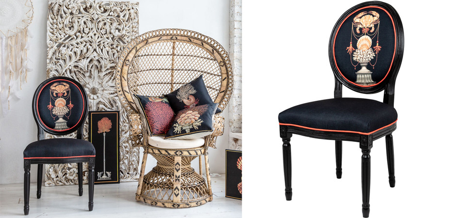 Seashell Still Life Stool 5 Стул