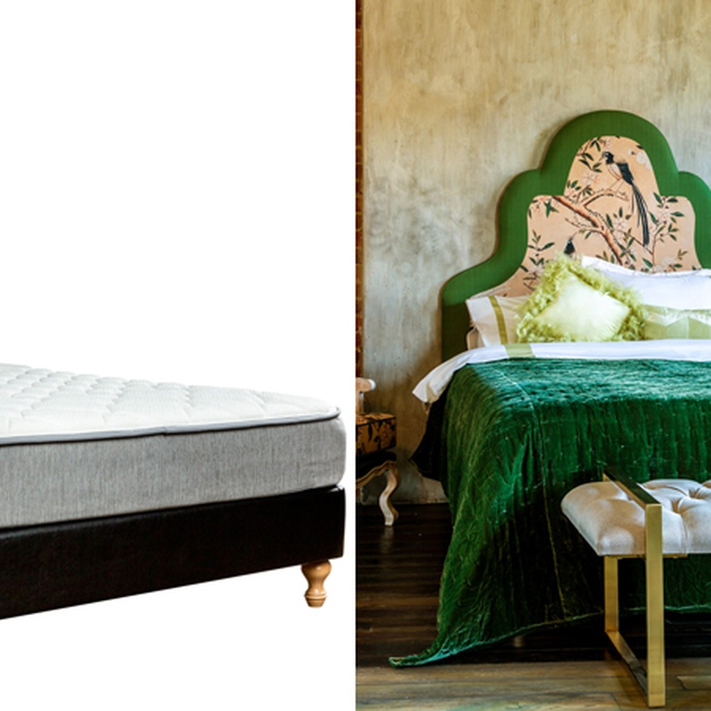 Изголовье для кровати Beige and Green Chinoiserie