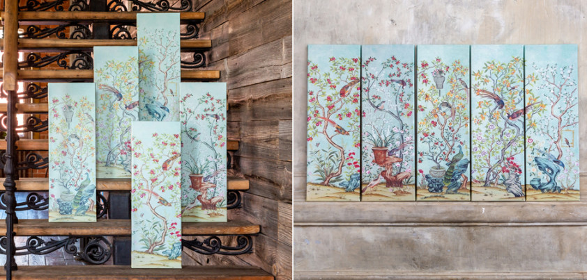 Постер Blue Chinoiserie 4