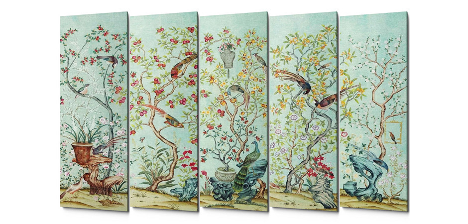 Постер Blue Chinoiserie 4