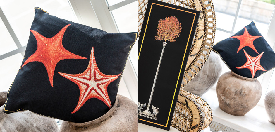 Декоративная подушка Sea Stars