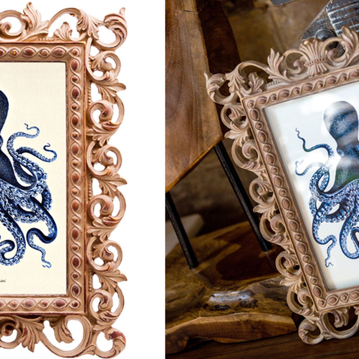 Постер Blue Octopus Poster