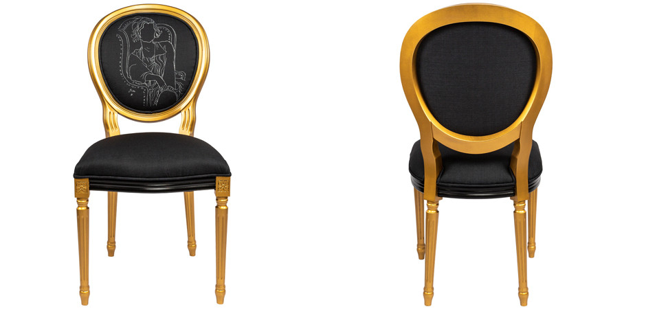 Стул White Silhouette Coco Stool