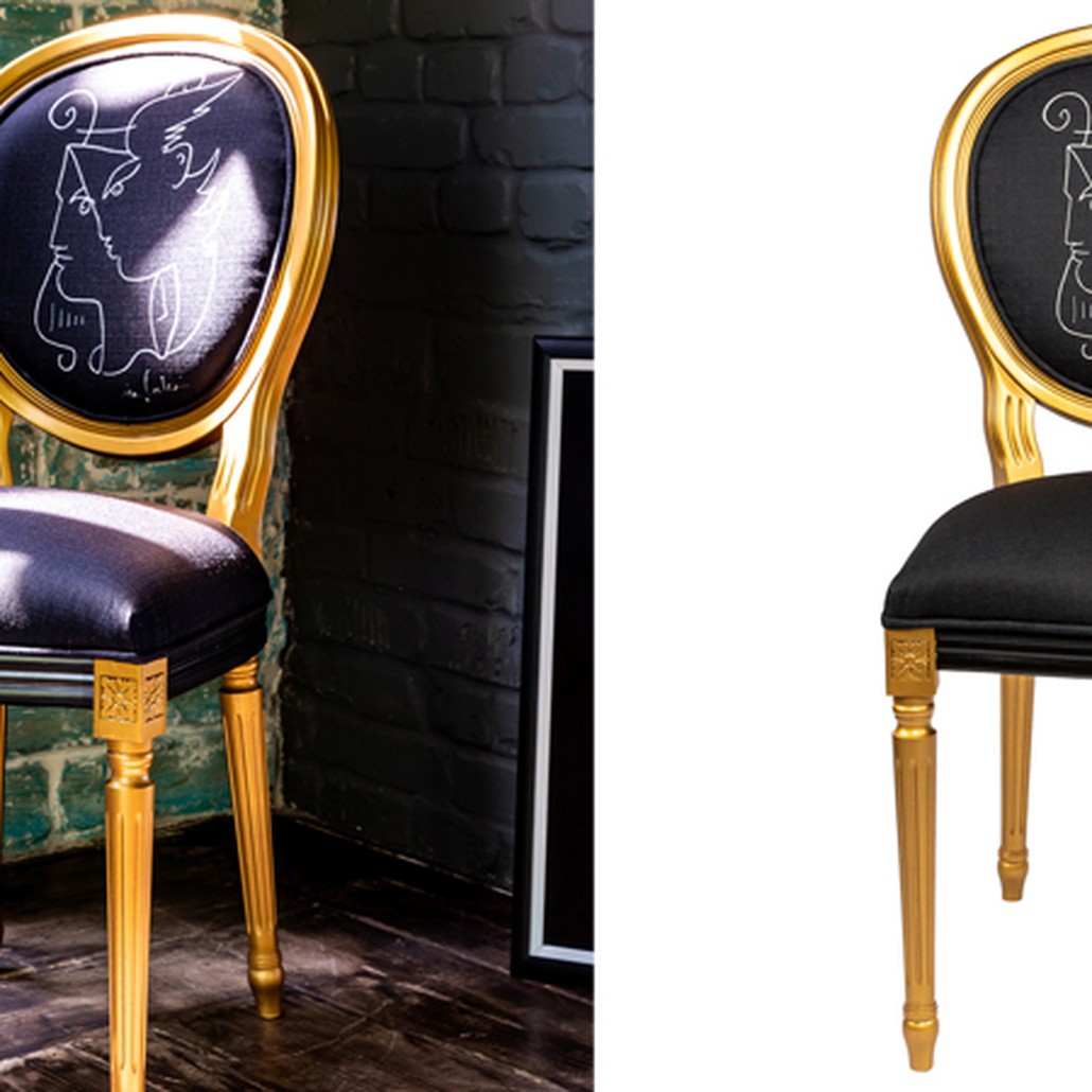 Стул White Silhouette Orpheus Stool