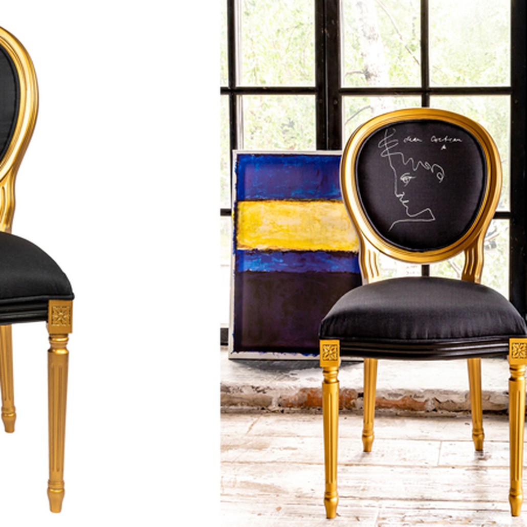 Стул White Silhouette Man Stool