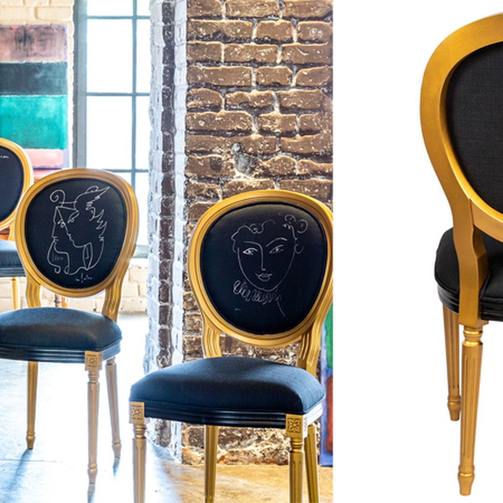 Стул White Silhouette Man Stool