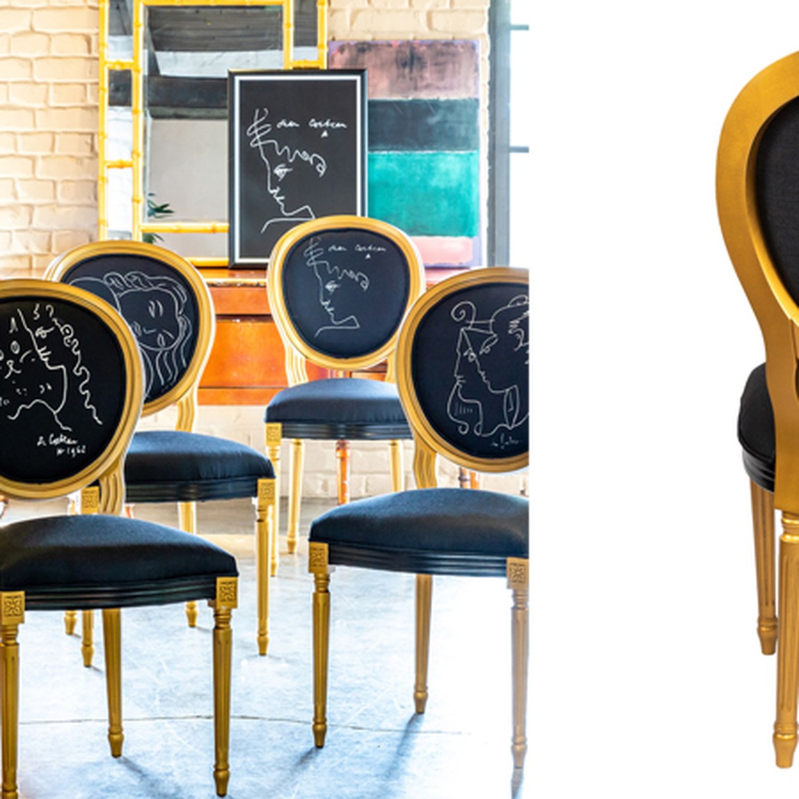 Стул White Silhouette Mother Stool