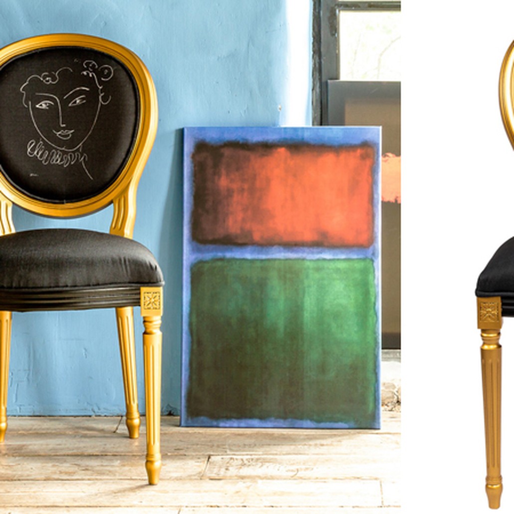 Стул White Silhouette Marquise Stool