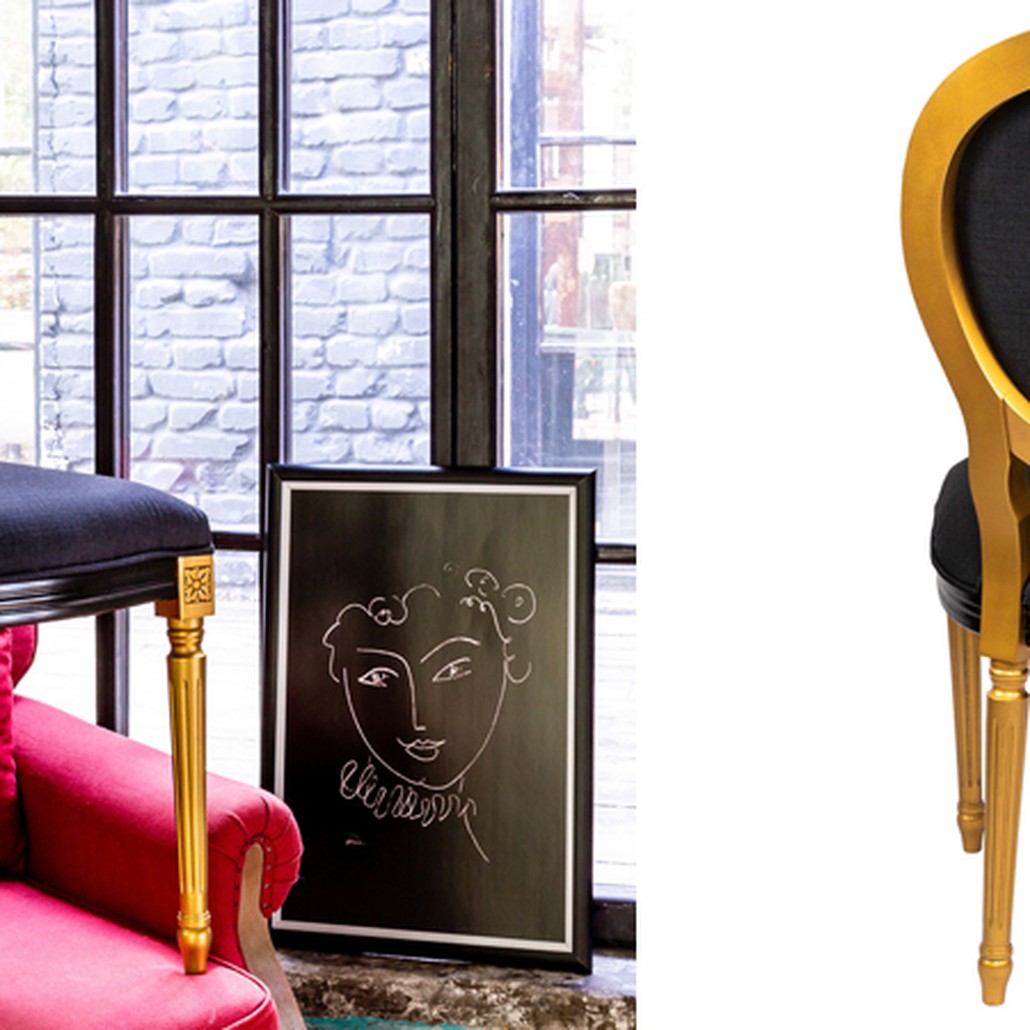 Стул White Silhouette Marquise Stool
