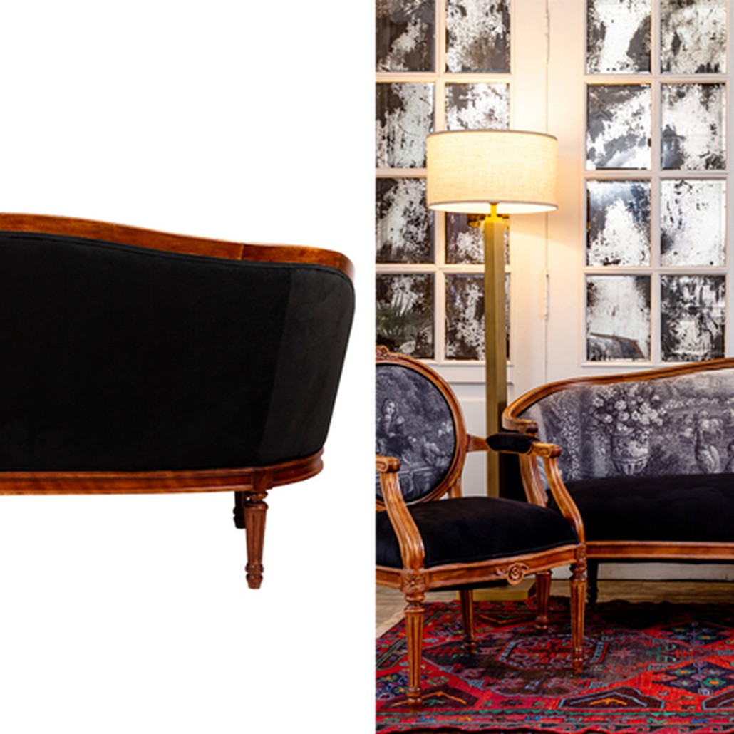 Диван Black and White Versailles Sofa