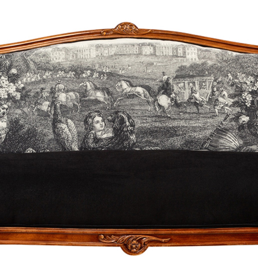 Диван Black and White Versailles Sofa