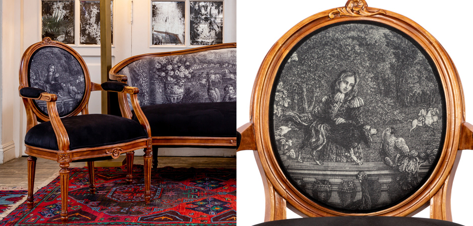 Кресло Marimon Armchair Left