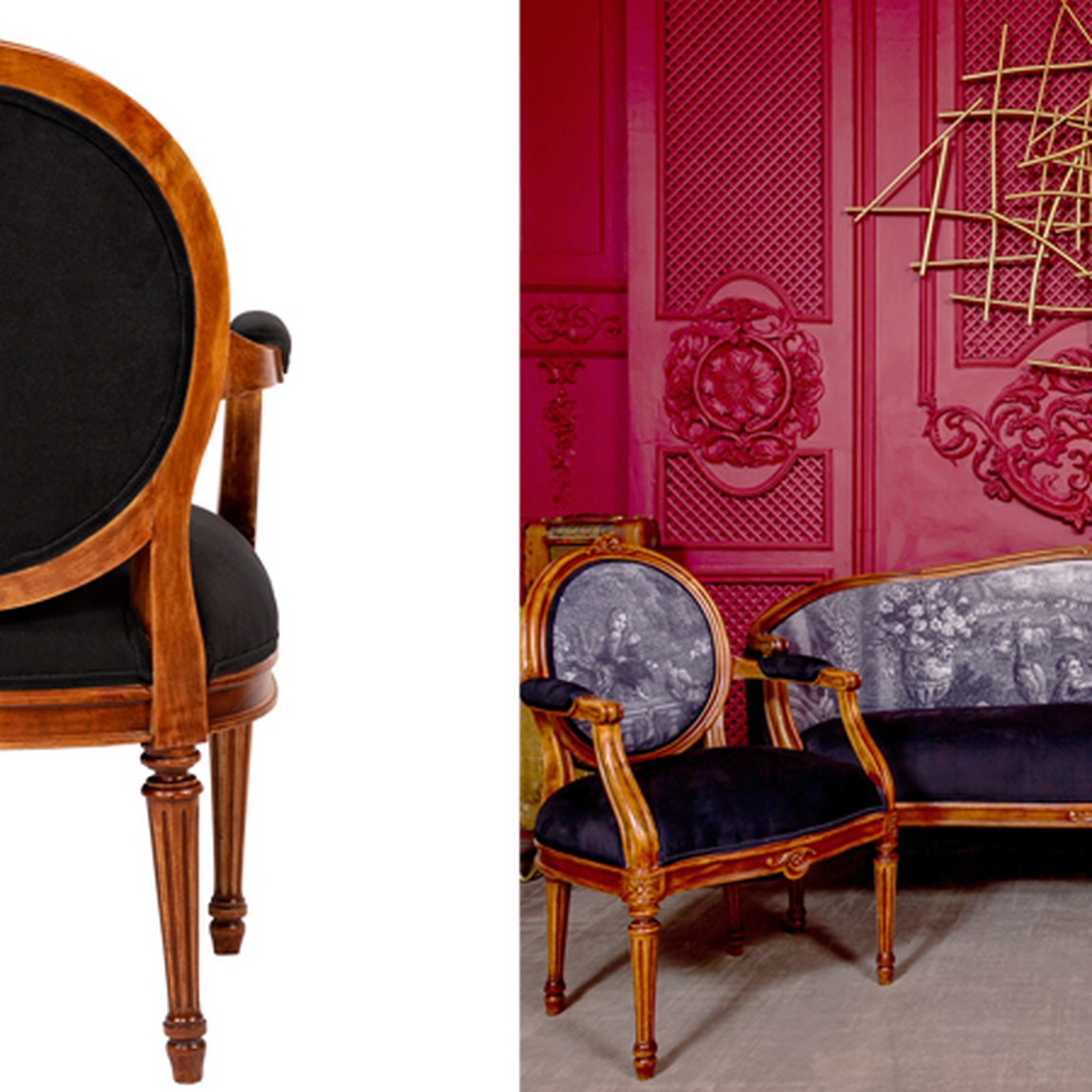 Кресло Marimon Armchair Left