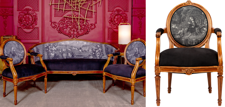 Кресло Marimon Armchair Right