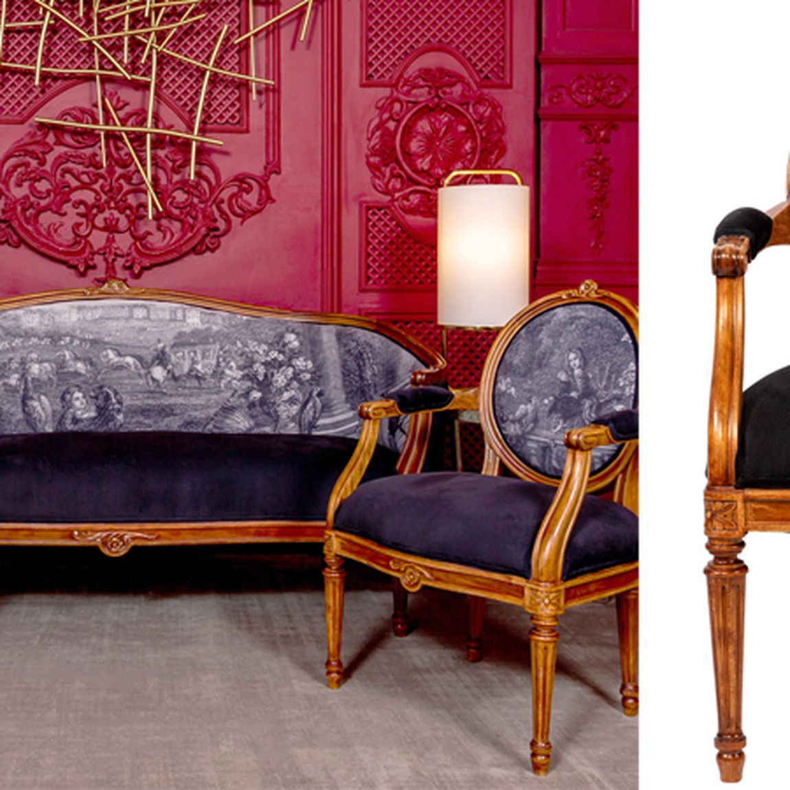 Кресло Marimon Armchair Right