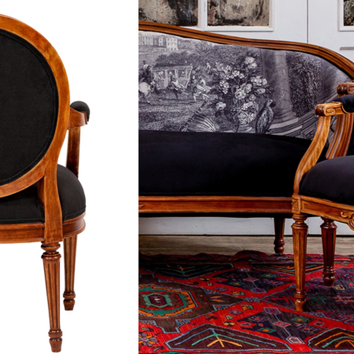 Кресло Marimon Armchair Right