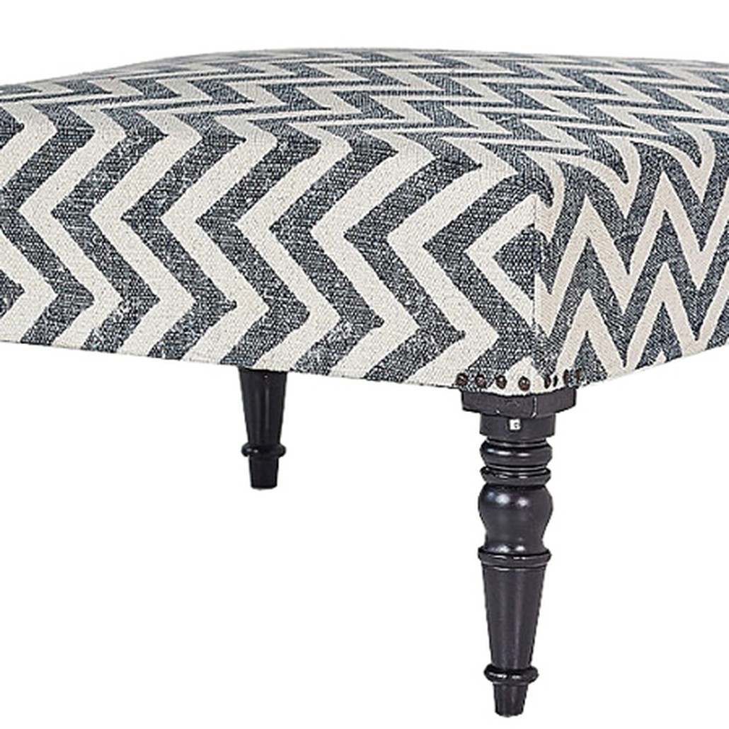 Оттоманка Gray Zigzag